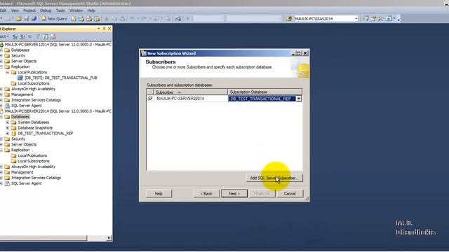 DBA - Transactional Replication смотреть онлайн