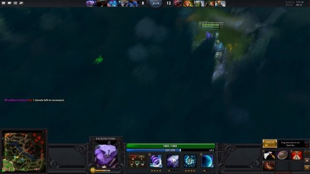 Dota 2 Gameplay - with Live Dual Commentary 7 - Faceless Void смотреть онлайн