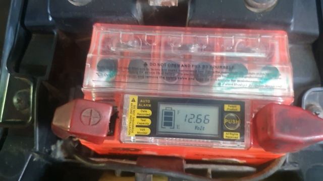 OUTDO GEL TYPE BATTERY WITH VOLTMETER FOR MOTORCYCLE смотреть онлайн