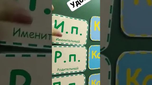Падежи-Карточки смотреть онлайн