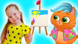 Мультики для детей про котика Bubbu | Настя и Бубу интересные приключения