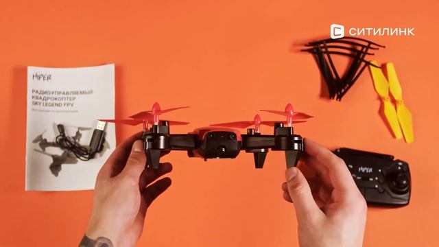 Обзор Квадрокоптера HIPER SKY LEGEND FPV | Ситилинк смотреть онлайн