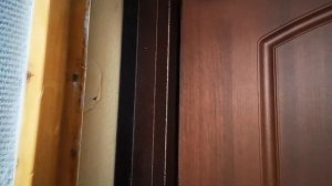 Замена входной металлической двери внутренняя сторона