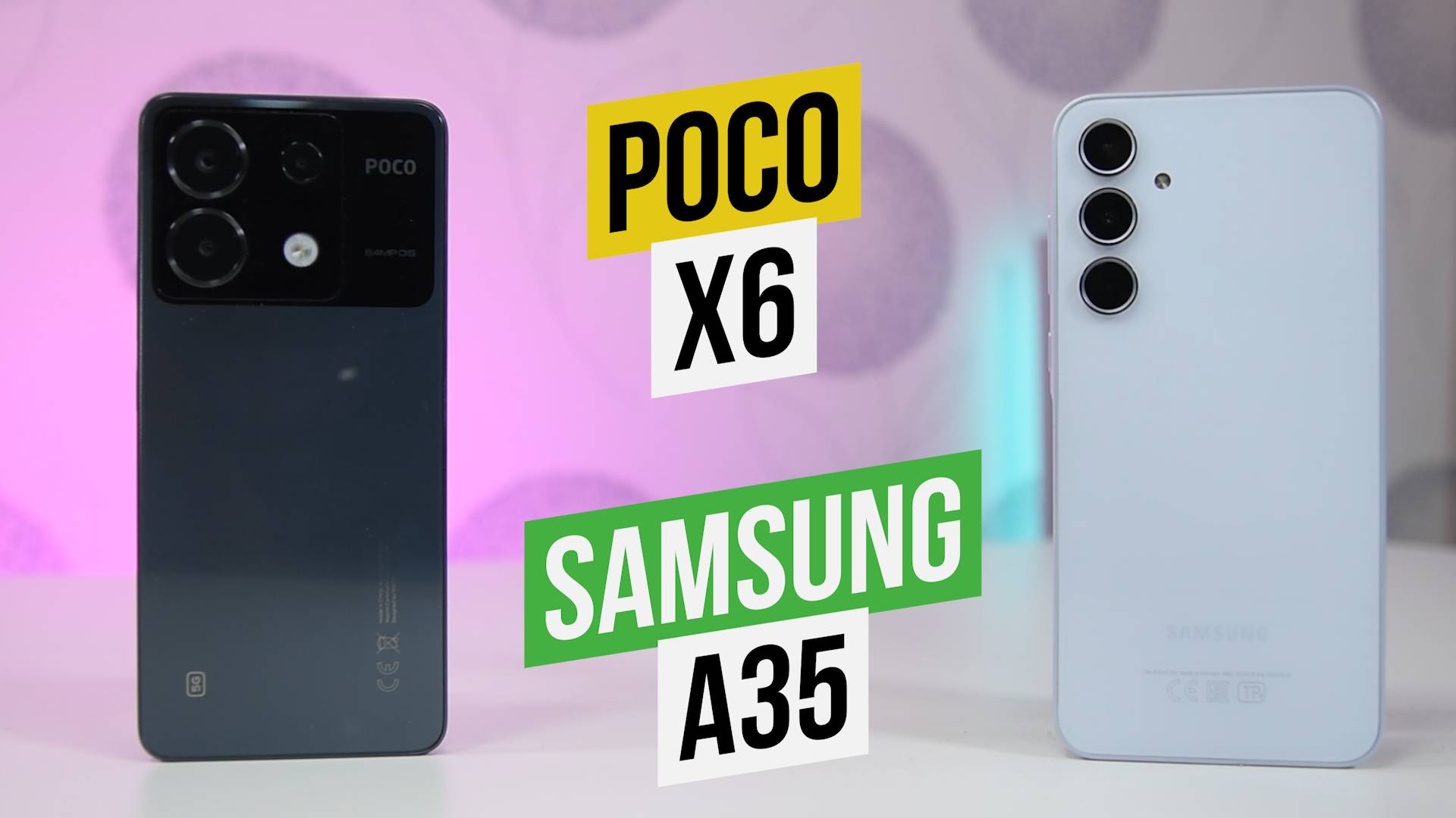 Samsung A35 - Poco X6 смотреть онлайн