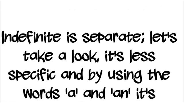 Mr M - The Grammar Song смотреть онлайн