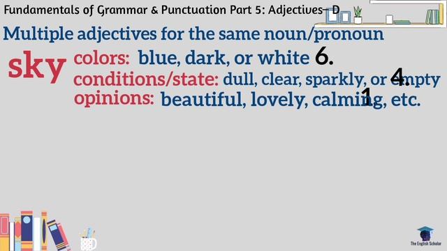 Order of Adjectives | When to use commas and conjunctions between adjectives? смотреть онлайн
