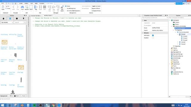 How to Make a Chat Dialog System In ROBLOX Studio (Roblox Tutorial) смотреть онлайн