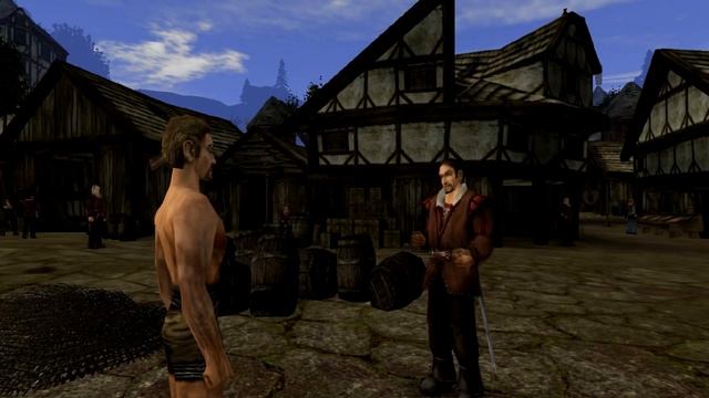 Gothic 2 NK - reakcja Laresa na morsowanie w porcie [RZADKI DIALOG] смотреть онлайн