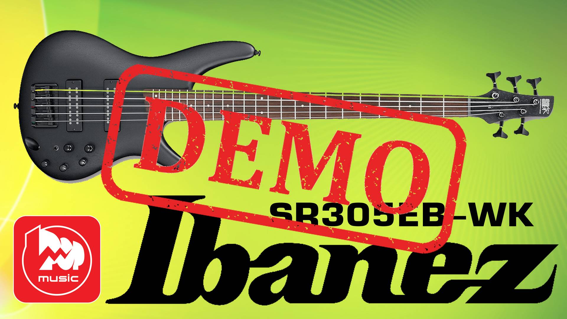 Бас-гитара IBANEZ SR305EB - демонстрация звучания смотреть онлайн