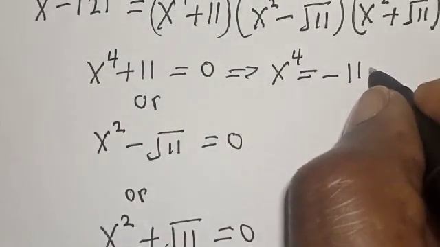 A Beautiful Math Olympiad Problem x^8-121=0 | You Should Learn This Trick!!! смотреть онлайн