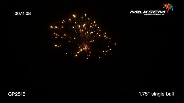 Фестивальные шары 1,75 дюймов «Artillery Shell» Maxsem GP2515 смотреть онлайн