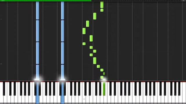 Red Like Roses   RWBY Piano Tutorial Synthesia    TheIshter