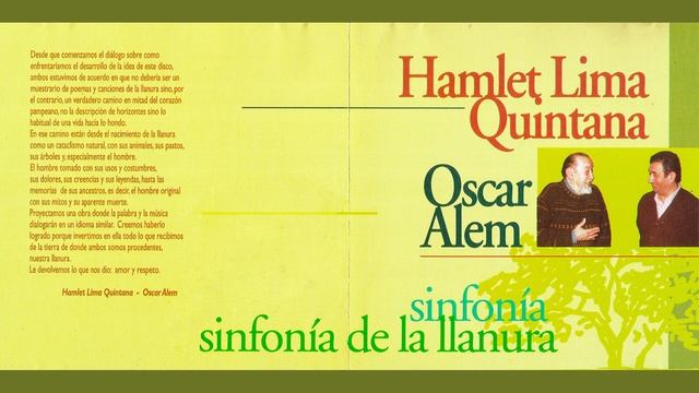 Tristezas Del Girasol (Poema) - H. Lima Quintana/O. Alem - Sinfonía De La Llanura