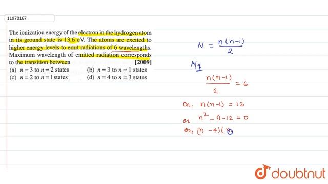 The ionization enegry of the electron in the hydrogen atom in its ground state is `13.6 ev`. The смотреть онлайн