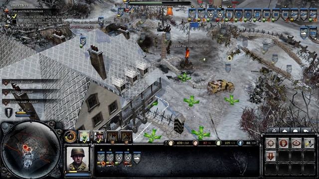 Company of Heroes 2 - Ardennes Assault[Hard] Mission 5 Stoumont смотреть онлайн