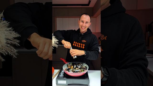 Мидии в винном соусе🍷