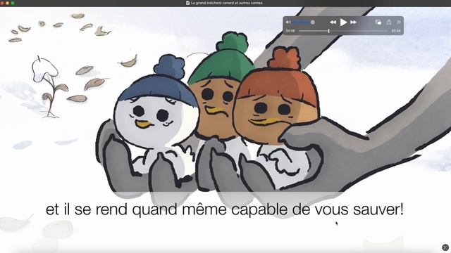 Реальный Французский по мультфильмам. Большой злой лис и другие сказки. Le grand méchant renar смотреть онлайн