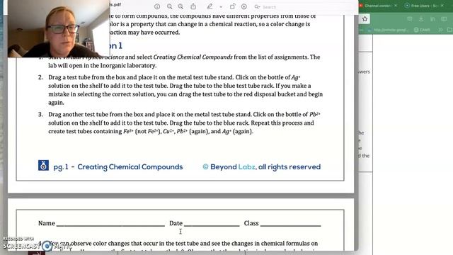 Creating Chemical Compounds смотреть онлайн