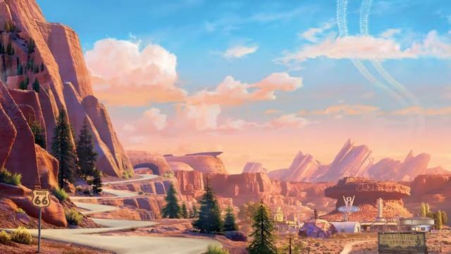 "Radiator Springs" | Disney/Pixar Cars: The Video Game (2006) Violin & Guitar Cover смотреть онлайн
