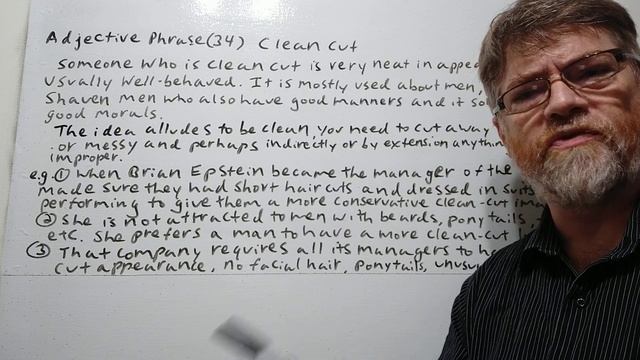 English Tutor Nick P Adjective Phrase (34) Clean Cut смотреть онлайн