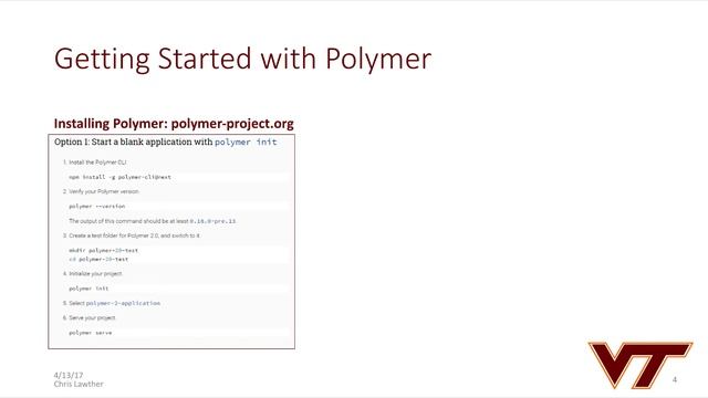 Intro to Polymer смотреть онлайн