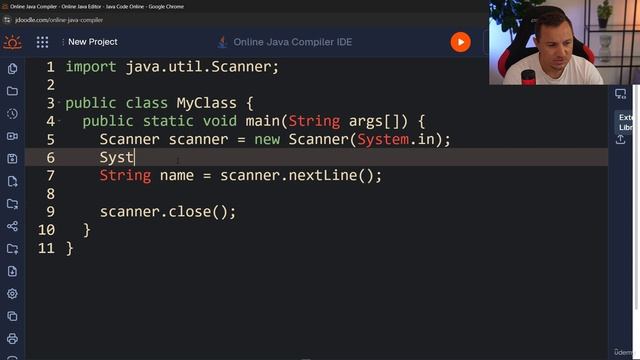 3 -User Input with Text and the Scanner Class смотреть онлайн