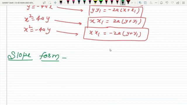 5 PARABOLA (INTERSECTION OF LINE AND PARABOLA ,CONDITION OF TANGENCY AND QUESTION BASED ON IT) смотреть онлайн