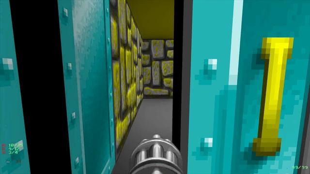 Wolfenstein 3D TC (IADI, 100%) - 11 - E2M1 (4K)