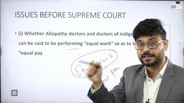 Ayurvedic And Allopathic Doctors Not Entitled to Equal Pay | Equal Pay for Equal Work | StudyIQ смотреть онлайн