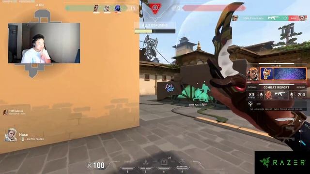 41 ELIMS! OpTic Victor Carry Raze gameplay! [ Valorant Pro Replays ] смотреть онлайн