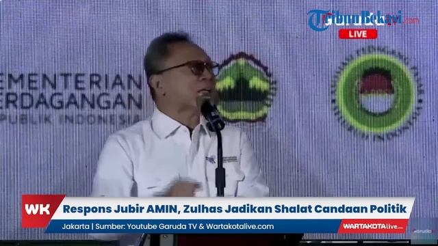 Zulkifli Hasan Jadikan Shalat Candaan Politik, Jubir AMIN Jatim: Tidak Lucu dan Tidak Patut смотреть онлайн