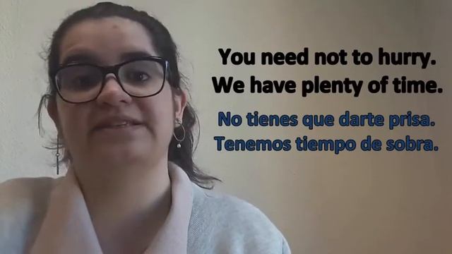 OBLIGATION - NECESSITY - PROHIBITION AND ADVICE