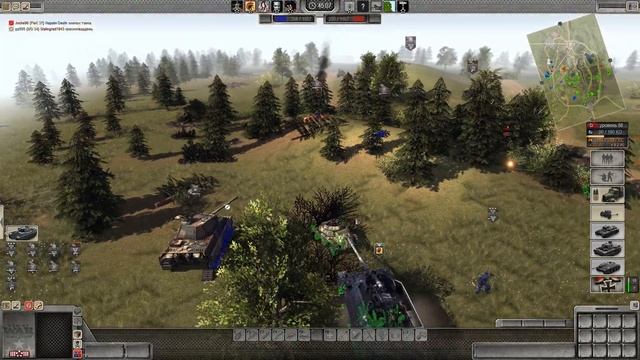 5 v 5 *** GERMANY *** ЛЕС Men of War assault squad 2 Ostfrontveteranen DLC#140 смотреть онлайн