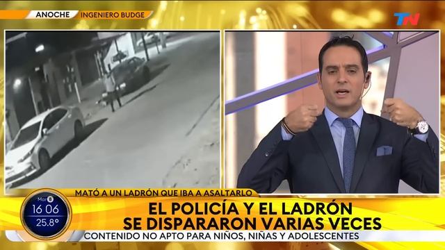 BRUTAL TIROTEO I Un policía se defendió a balazos cuando intentaron asaltarlo. Murió el ladrón смотреть онлайн