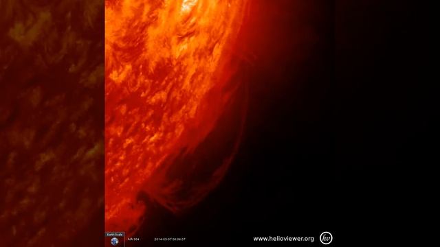 AIA 304 (2014-03-06 18:13:43 - 2014-03-07 17:46:31 UTC)