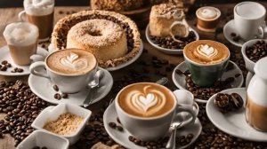 Анимация картинки для заставки кофейни.