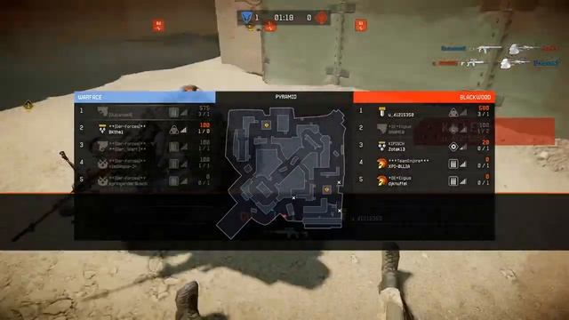 Warface Ranked: The Enemy Team Surrendered Because They Had A Hacker, So We Won.