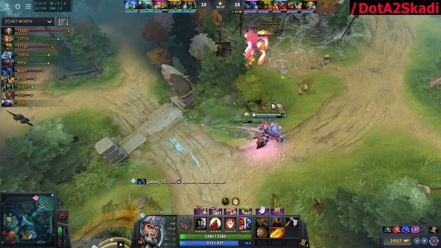 TNC Gabbi - [Lycan] Carry INSANE DAMAGE Destroy All Tower Feat OG.Ceb Dota 2 7.22 Gameplay смотреть онлайн