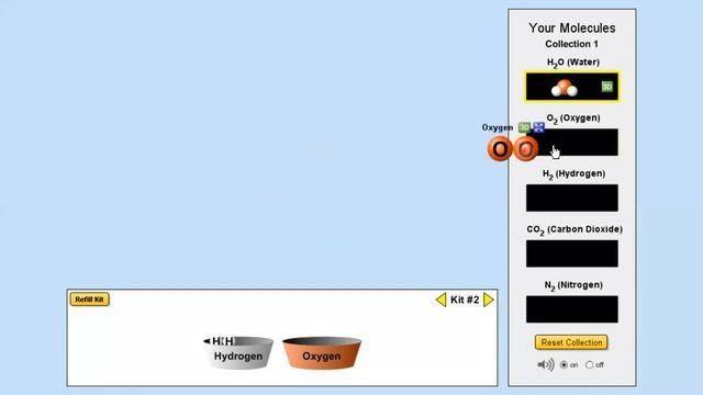 “Counting Atoms & Elements in Molecules” Simulation Demo (PHET " Build a Molecule" Simulator)