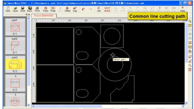 Smart nest software Teaching for cnc plasma laser cutting sheet metal design drawing cutting смотреть онлайн
