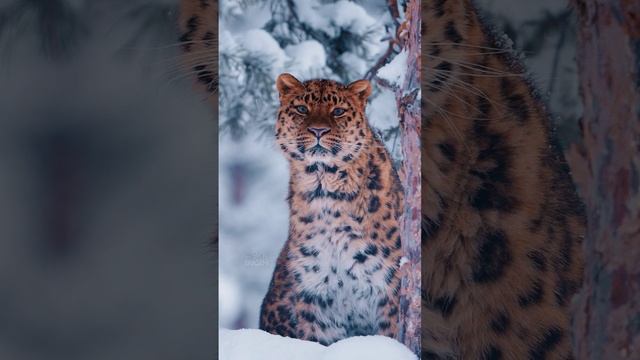 ДАЛЬНЕВОСТОЧНЫЙ ЛЕОПАРД , КРАСИВЫЕ КАДРЫ.