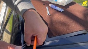 OMODA C5 уже с рейлингами на крыше - ОГОНЬ!!! Подробная инструкция по установке рейлингов  ОМОДА С5.