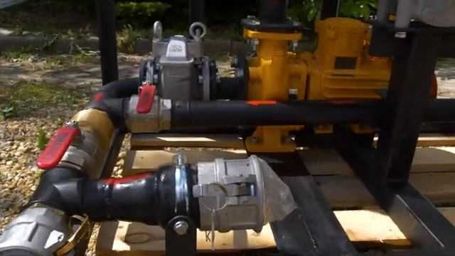 Exzotron Узел скоростной перекачки топлива с пеногасителем Dn50+efl 5.0 на 20 кубовчас