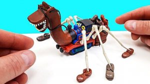 СТРАШНЫЙ Паровозик ТОМАС Превратился в Обувного МОНСТРА.