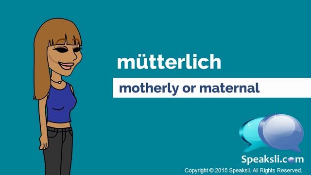 100 Easy German Adjectives | Learn German | Speaksli