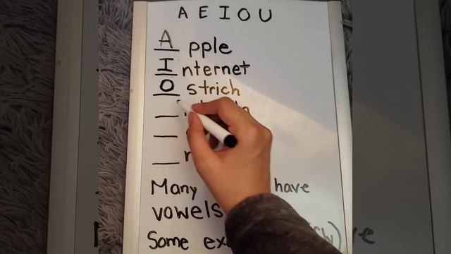 Vocabulary Practice With Vowels смотреть онлайн