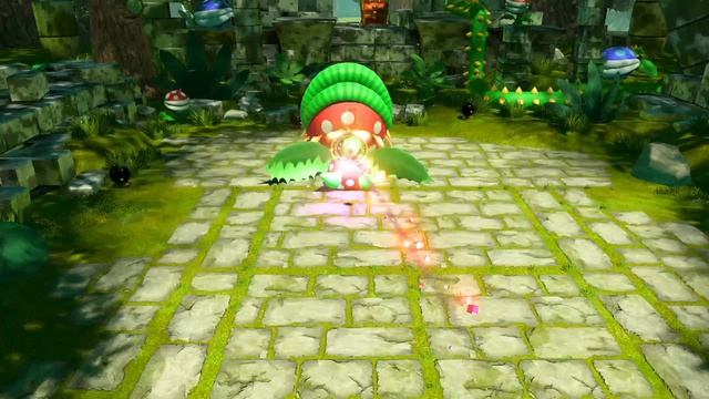 Марио победил Пиранью Пети