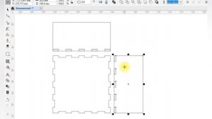 Как нарисовать макет для лазерной резки за 5 минут. Коробка из фанеры 3мм с соединением шип-паз.