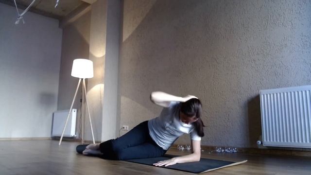 Раскрепощаем грудной отдел позвоночника без осевой нагрузки