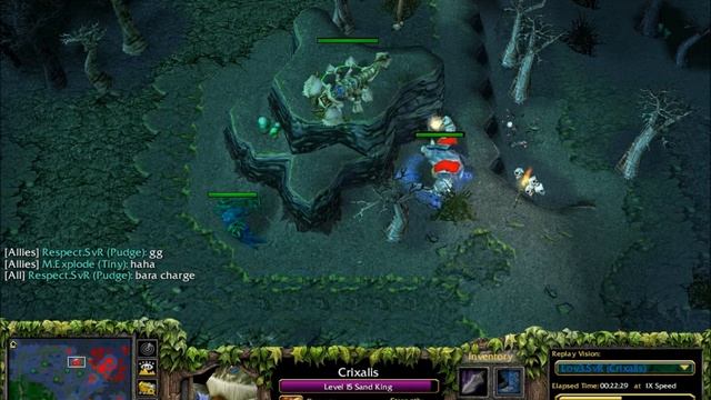 Dota Allstars-Sand King смотреть онлайн